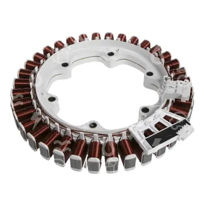 stator motoru pračky LG, sestava včetně snímače polohy